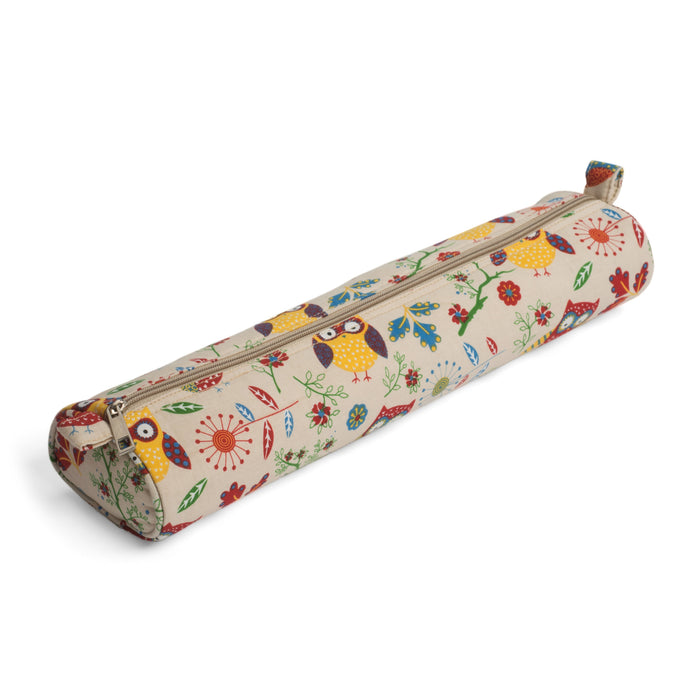 Hobby Gift: Knitting Pin Case: Soft: Owl: Item size: (d/w/h) 12 x 41 x 7.5cm.