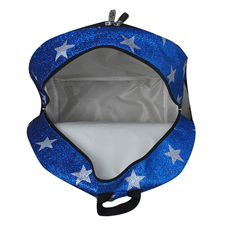 !HOT DEAL! DEAL! Royal Blue Glitter Super Star NGIL Canvas Backpack