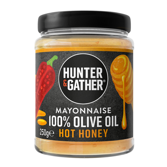 Hunter & Gather Hot Honey Olive Oil Mayonnaise 250g