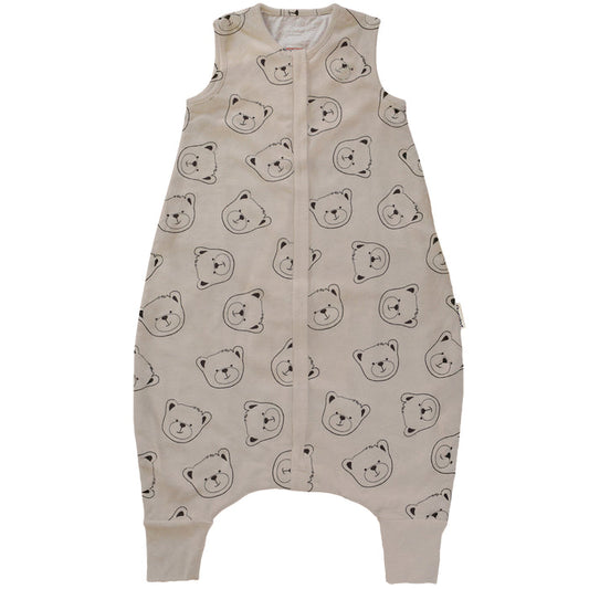 Imperfect 4 Season® Baby Sleep Bag with Feet, Merino Wool & Organic Cotton, Teddy Bear