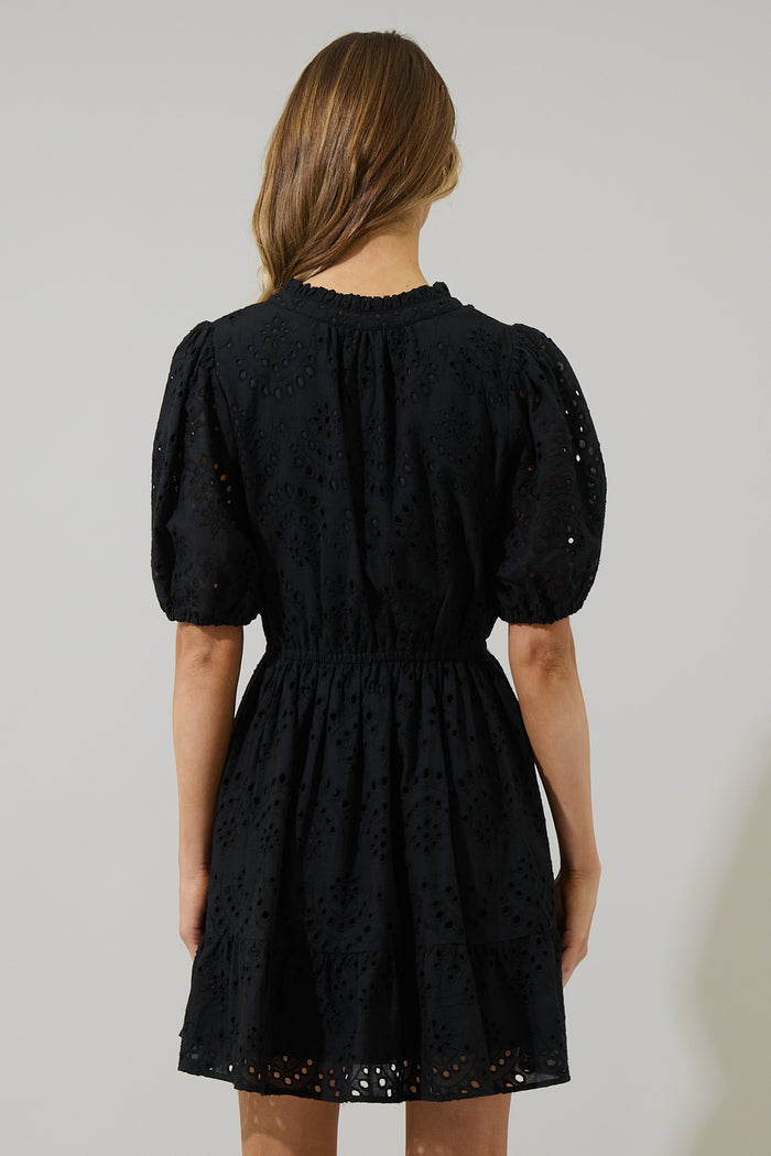 Ivy Eyelet Marissa Mini Dress