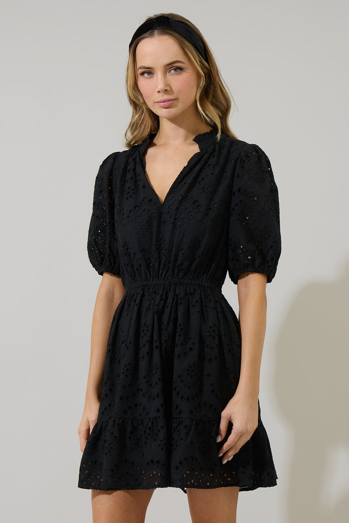 Ivy Eyelet Marissa Mini Dress