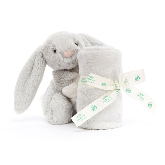 JellyCat Soother Bunny Baby Blue Bashful