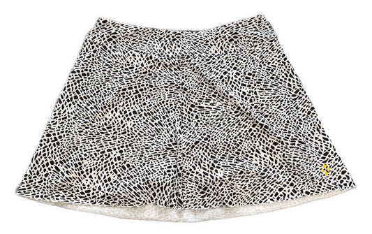 Jofit Black & White Dotted Patterned Women's Golf Skort Size L