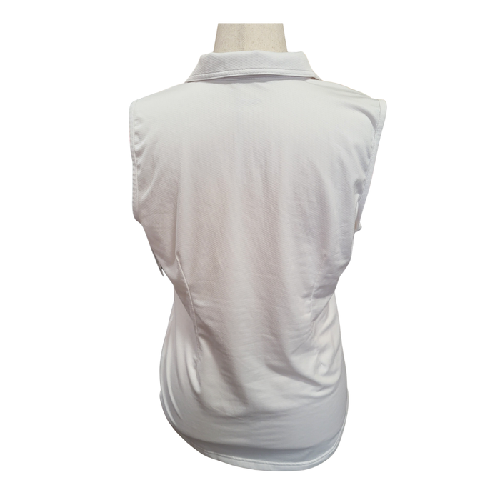 Jofit Women's Scalloped V-Neck Sleeveless Golf Top Size MSP$90