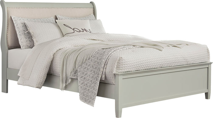 Jorstad B378B3 Gray Full Sleigh Bed