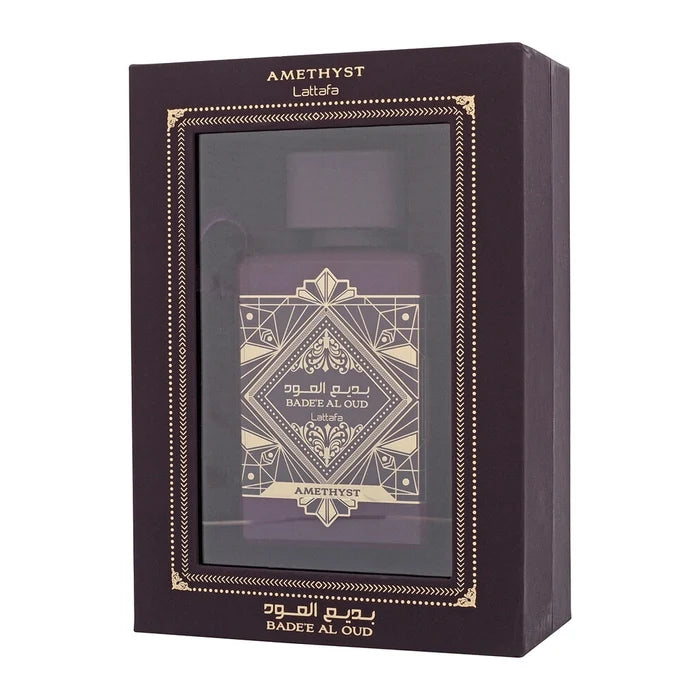 Lattafa - Unisex Bade'e Al Oud Amethyst EDP Spray 3.38 oz Fragrances