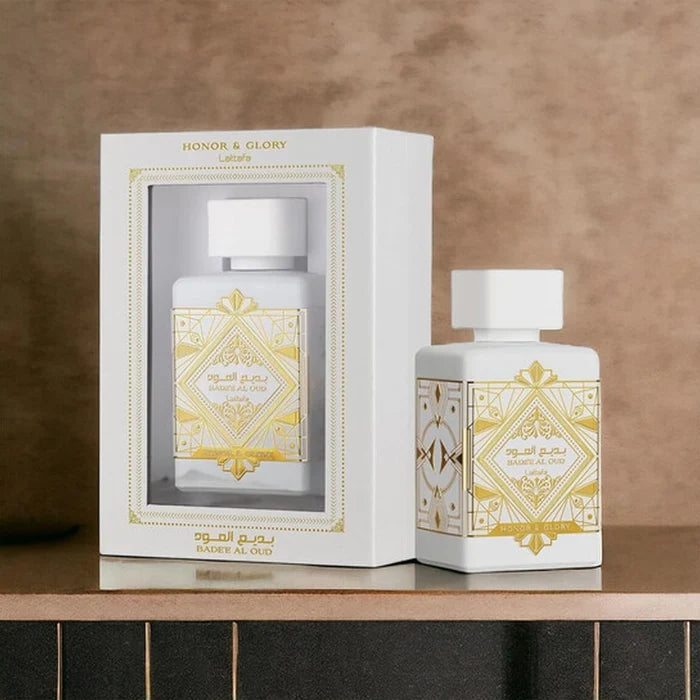 Lattafa - Unisex Bade'e Al Oud Honor & Glory EDP Spray 3.4 oz Fragrances