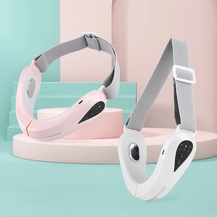 LED Microcurrent Facial Rejuvenation Device For Jawline Lifting And Beauty