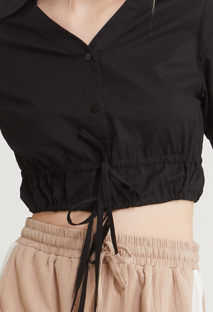 Leilani Knot Short Sleeves Top