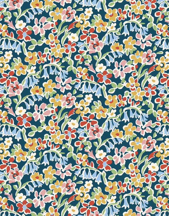 Liberty Fabrics Lasenby Quilting Cotton, Regent Meadow C