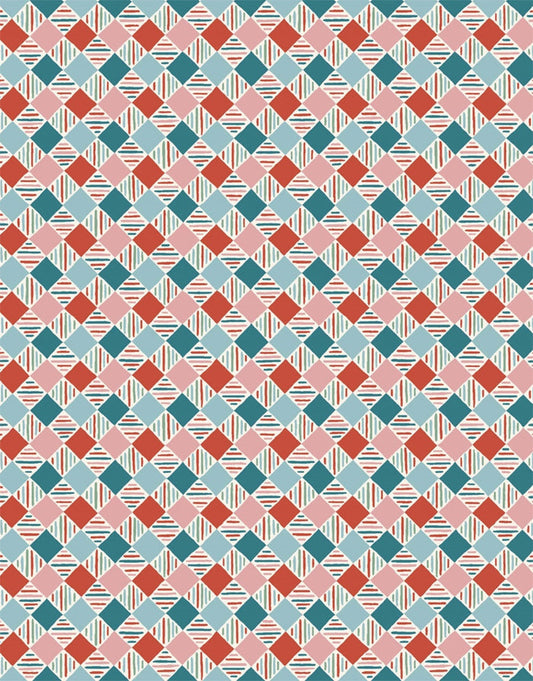 Liberty Fabrics Lasenby Quilting Cotton, Urban Check A