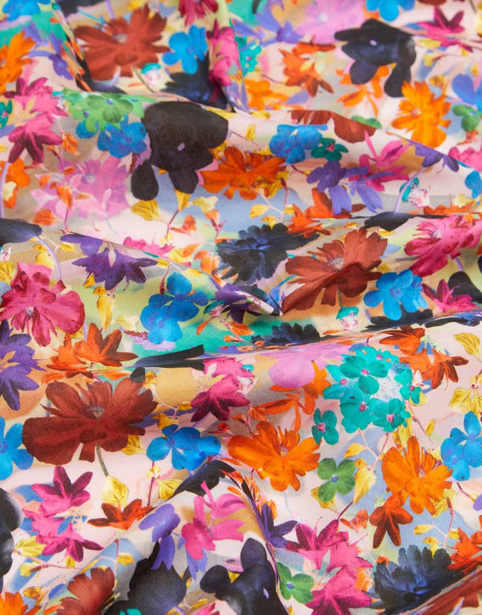 Liberty Fabrics Tana Lawn® Cotton Futuristic Floral A