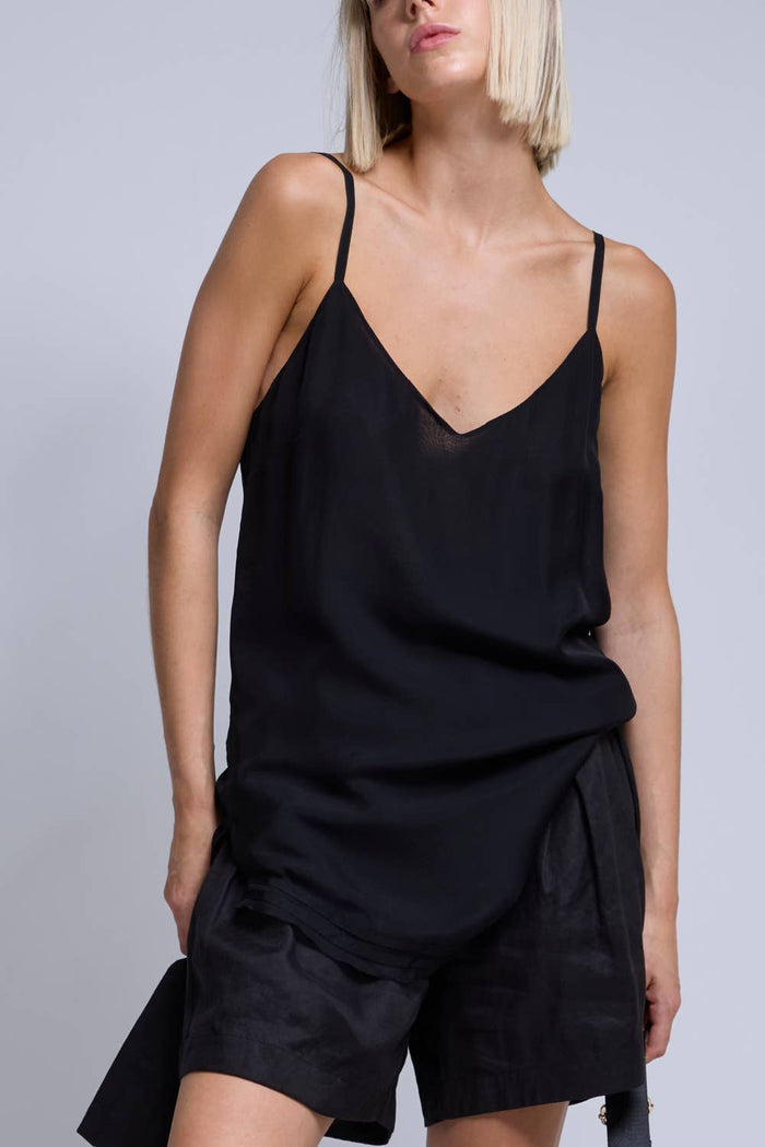 Maldives Cami in Black - ANNIE.G