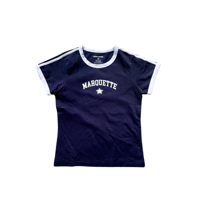 Marquette Soccer Baby Tee