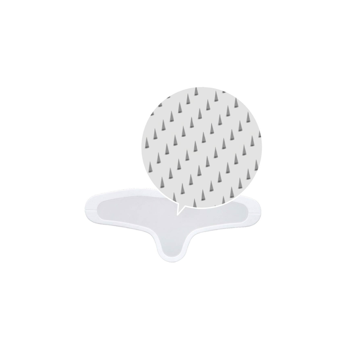 White paddle ball with tree pattern on a white background