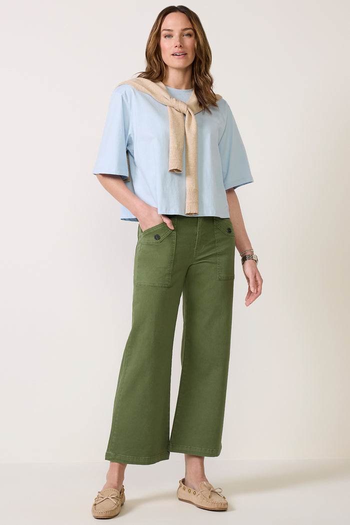 Meg Wide Leg w Utility Pockets Pant