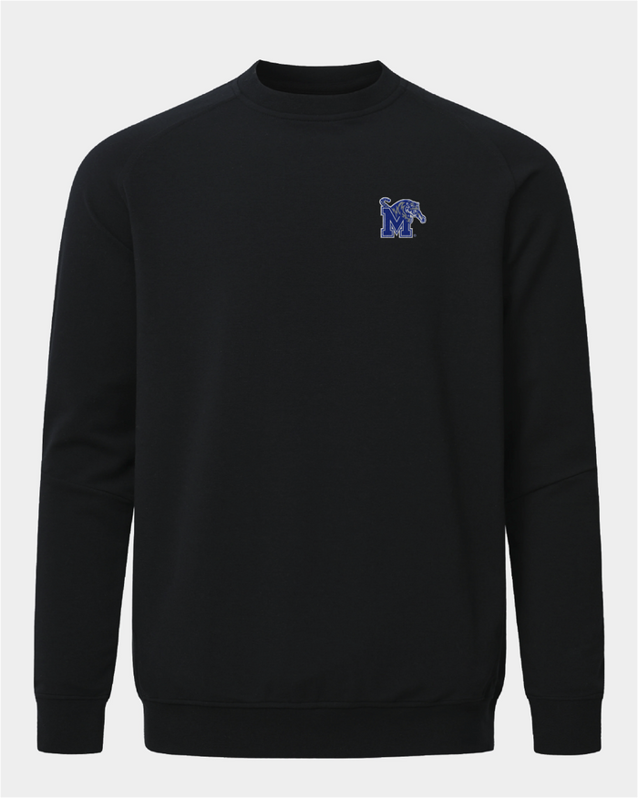 Memphis Meridian Black Crewneck