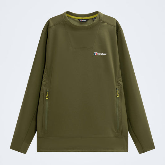 Men's Greenbank Crew Sweater - Cheviot Green