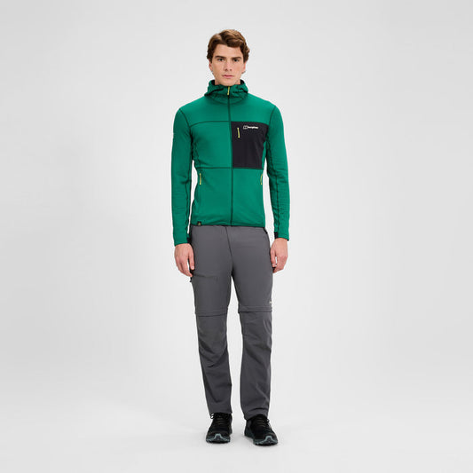 Men's Ridge-Hiker Hooded Jacket - Green/Black