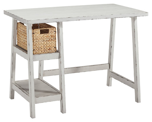 Mirimyn H505-510 Antique White Home Office Small Desk
