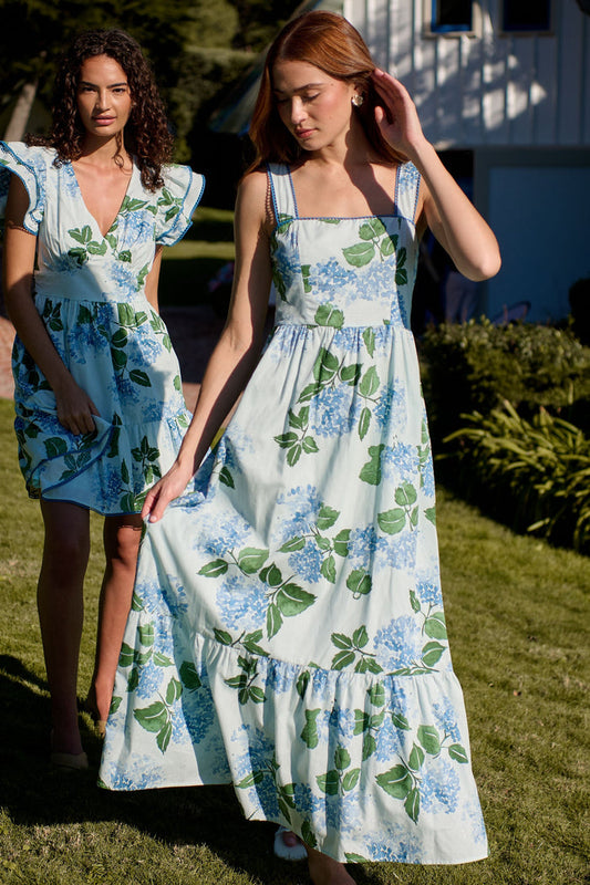 Mirla Floral Krisy Sleeveless Maxi Dress