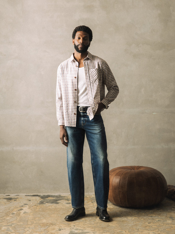 Modelshot / Vintage Blue / Detail