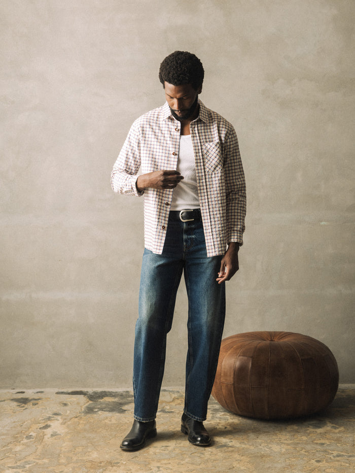 Modelshot / Vintage Blue / Detail
