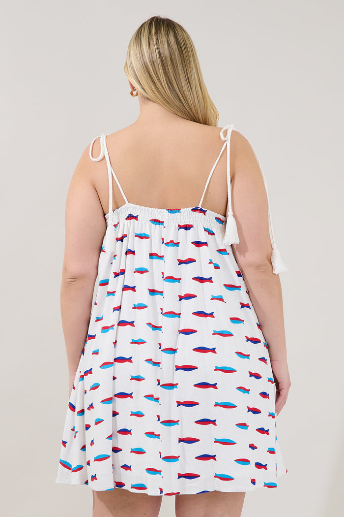 Narissa Shift Dress Fresh Catch Curve