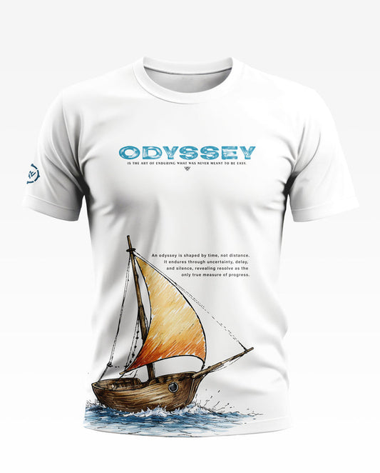 Navy Odyssey Cotton T-shirt
