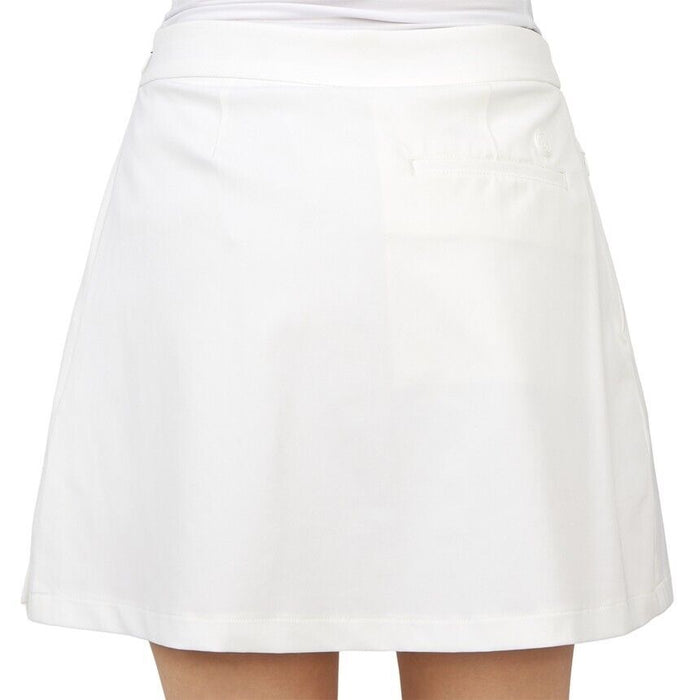 New G/Fore White Side Pleat Golf Skort MSP$155