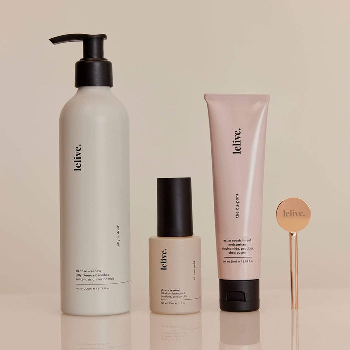 Revitalise and restore dry skin with an effective 3 step skincare routine for lasting hydration and nourishment