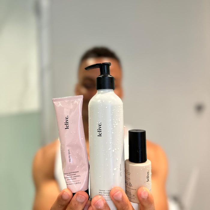 Revitalise and restore dry skin with an effective 3 step skincare routine for lasting hydration and nourishment