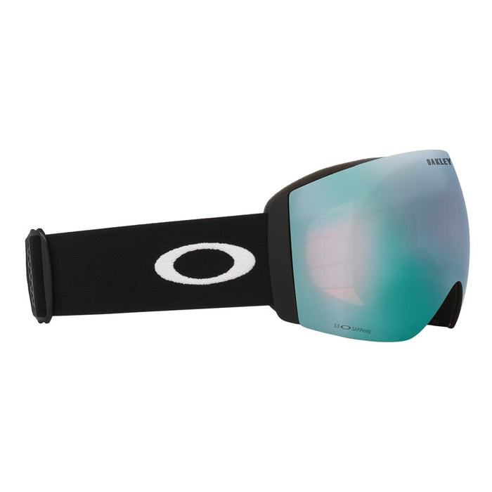 Oakley Flight Deck Pro L Prizm Snow Goggle + Extra Lens - Matte Black/Sapphire