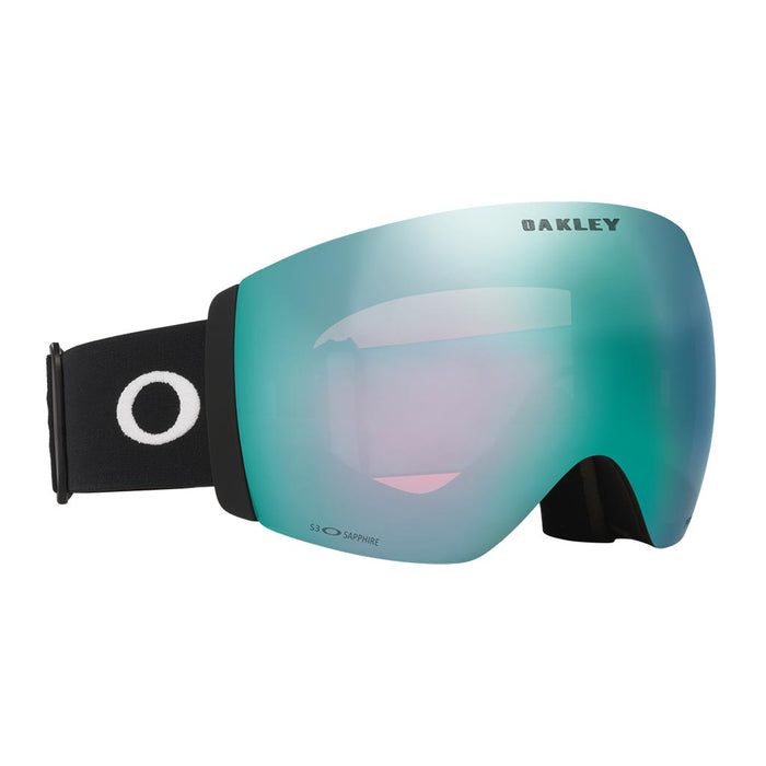 Oakley Flight Deck Pro L Prizm Snow Goggle + Extra Lens - Matte Black/Sapphire