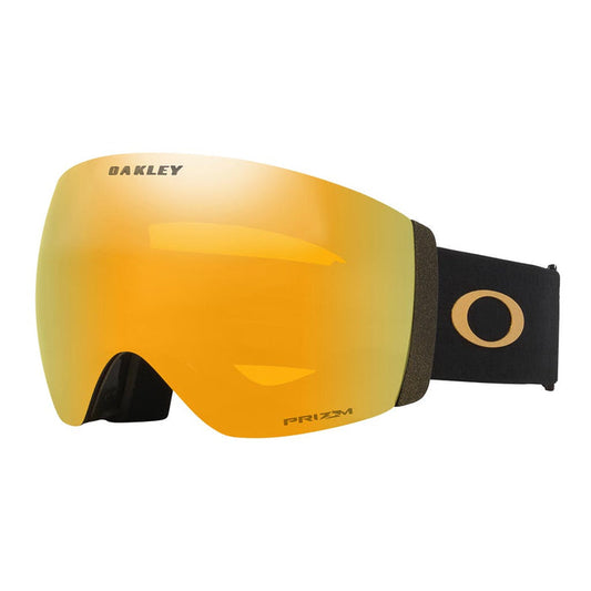 Oakley Flight Deck Pro L Prizm Snow Goggle + Extra Lens - Metallic Black Gold/24k