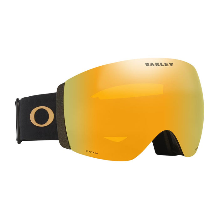 Oakley Flight Deck Pro L Prizm Snow Goggle + Extra Lens - Metallic Black Gold/24k