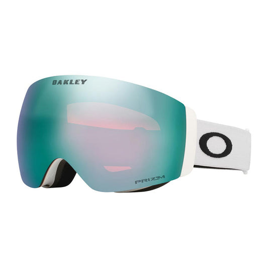 Oakley Flight Deck Pro M Prizm Snow Goggle + Extra Lens - White/Sapphire
