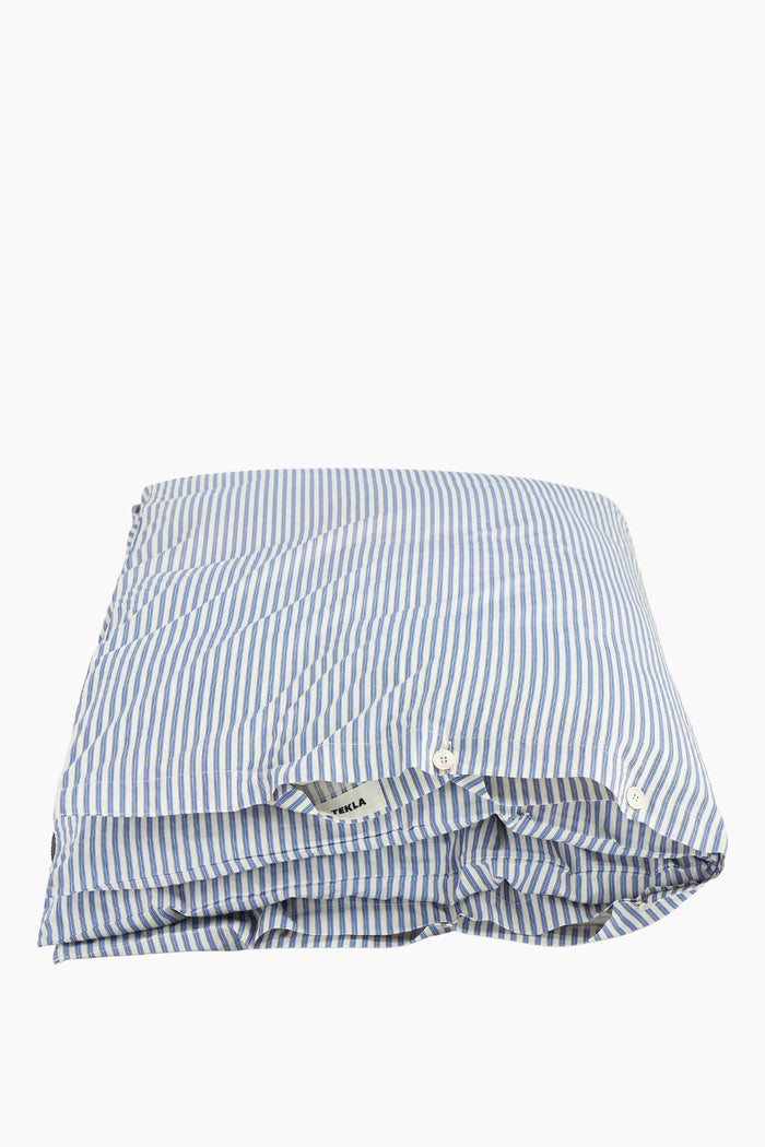 Organic Cotton Percale Bedding | Skagen Stripes