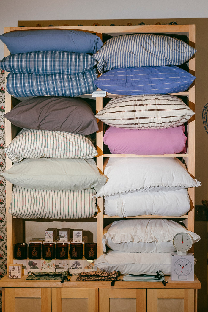 Organic Cotton Percale Bedding | Skagen Stripes