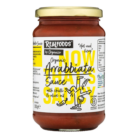 Organico Organic Arrabbiata Sauce 350g