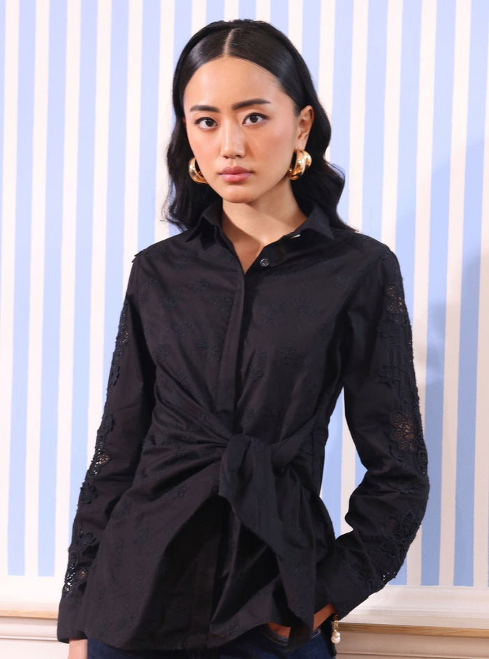 Otto Supima Cotton Black Shirt