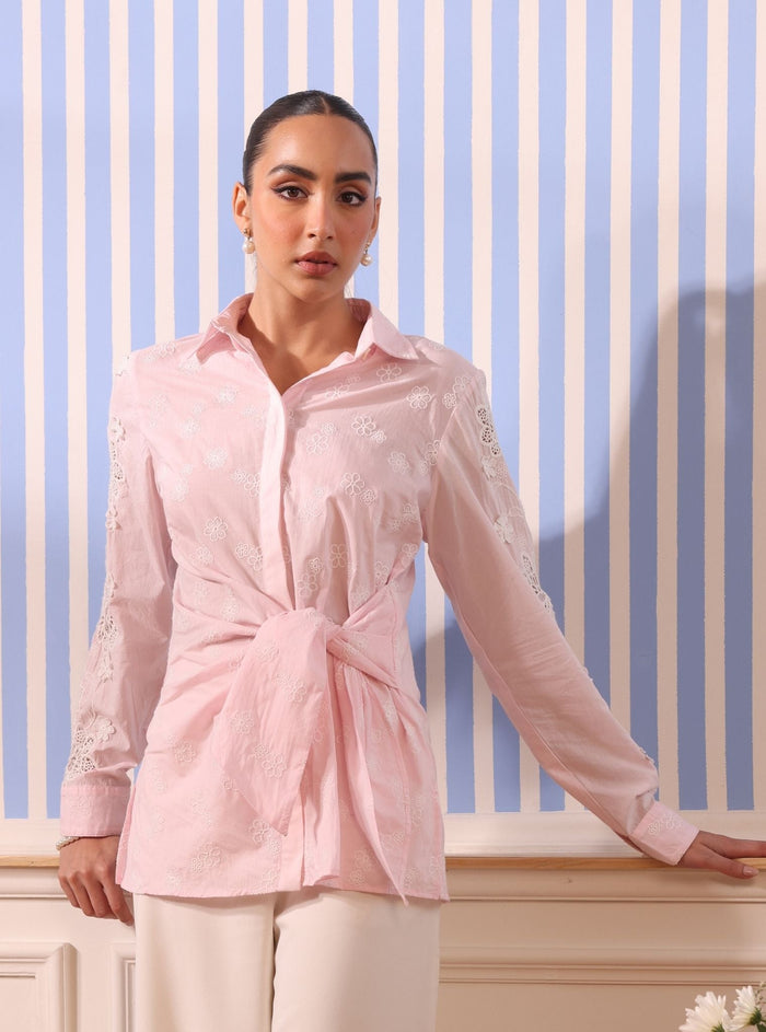 Otto Supima Cotton Light Pink Shirt