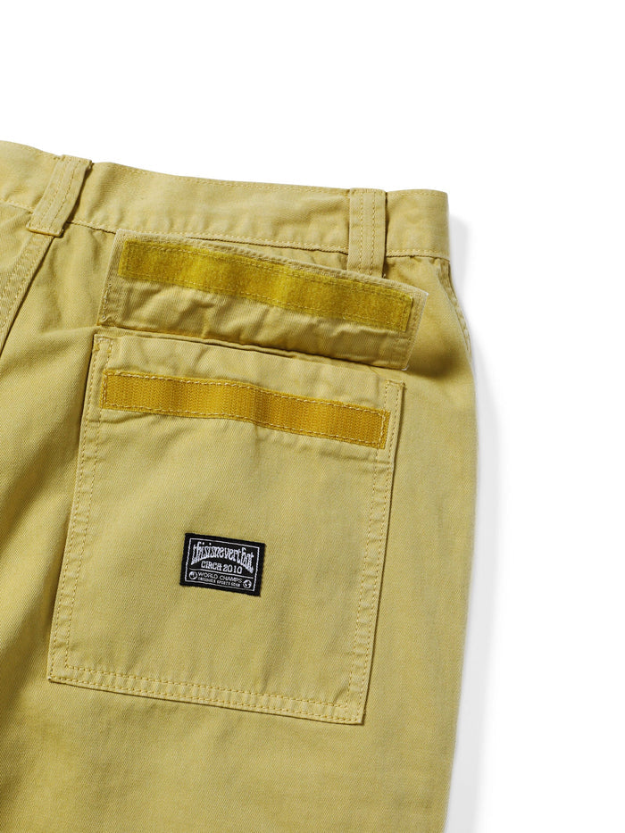 Paneled Overdyed Pant