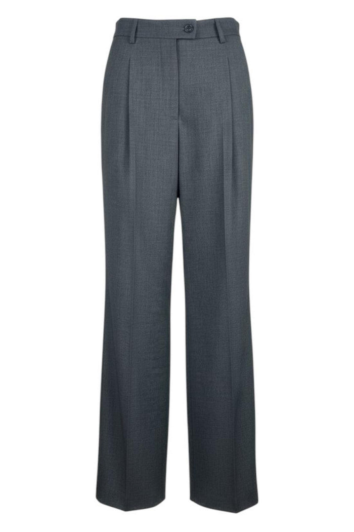 pantalone donna largo antracite
