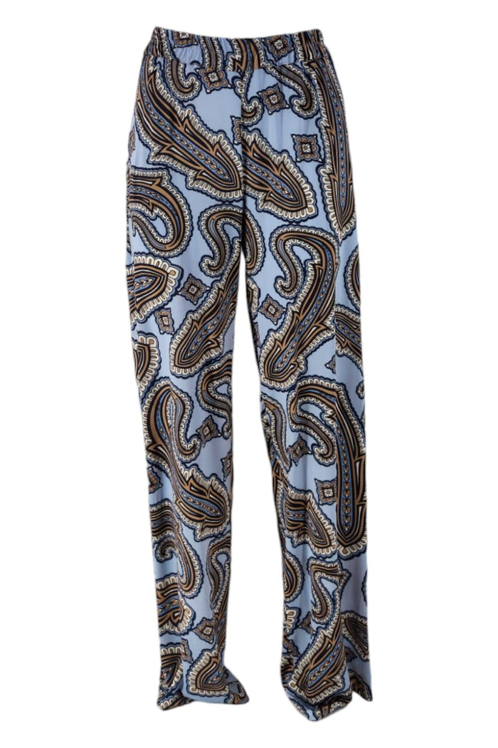 Pantalone Lavanda/beige/blu