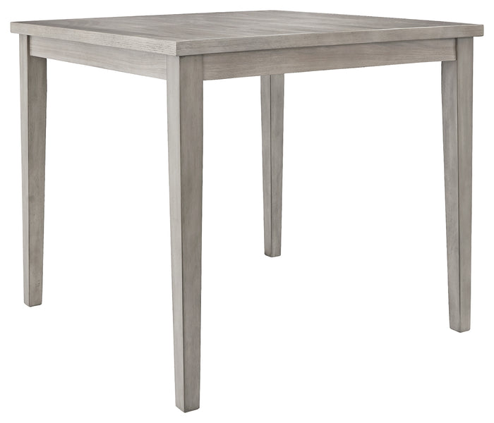 Parellen D291-13 Gray Square DRM Counter Table