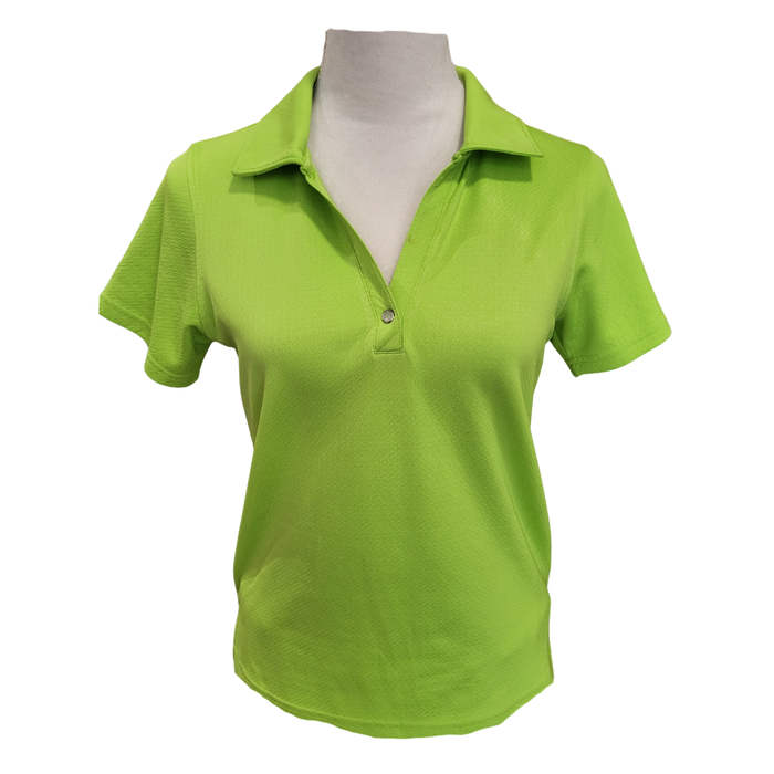 Pebble Beach Women's Lime Golf Polo Size M
