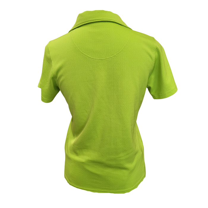 Pebble Beach Women's Lime Golf Polo Size M