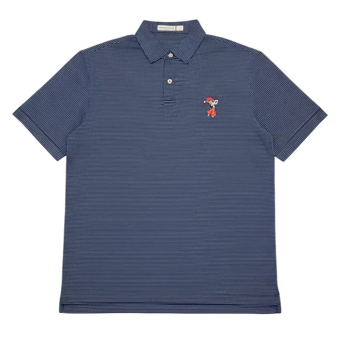 Peter Millar Featherweight Stripe Performance Polo
